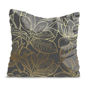 Poduszka Gold Leaf Pattern-Velvet