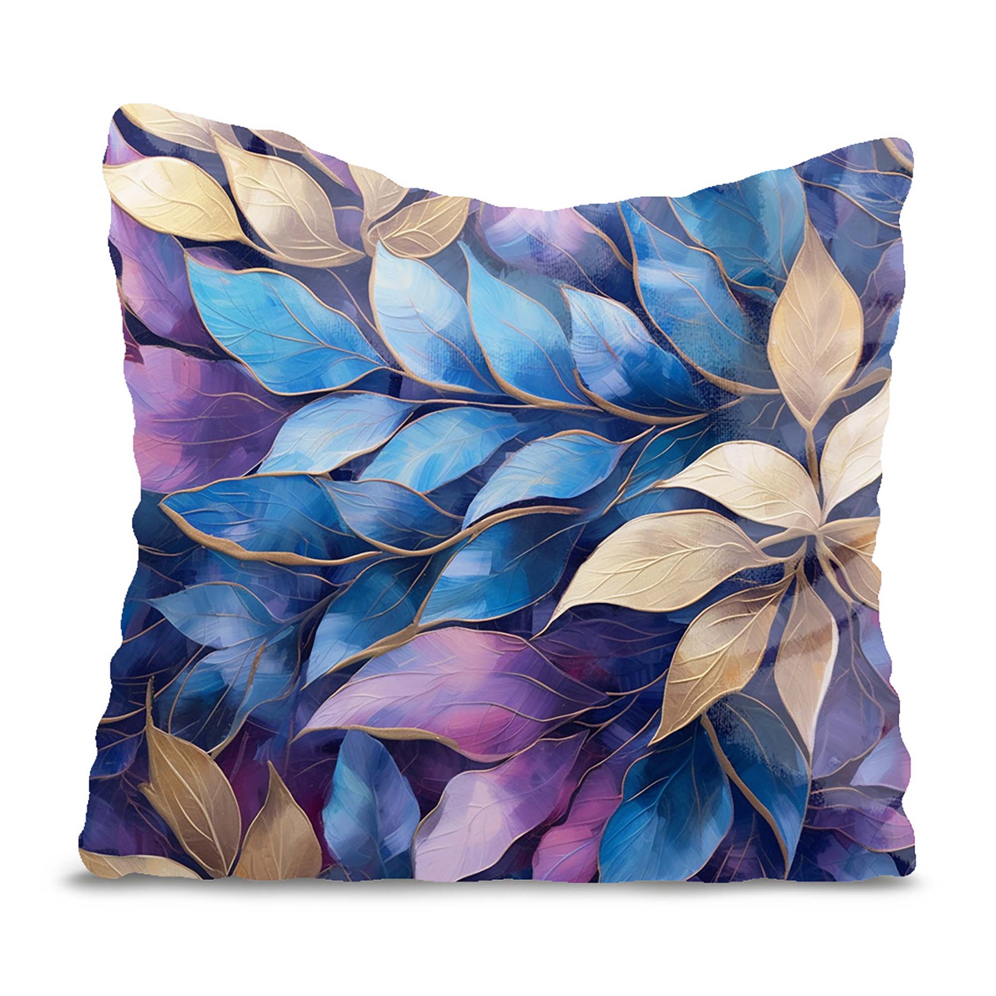 Kissen Blaue Eleganz-Velvet