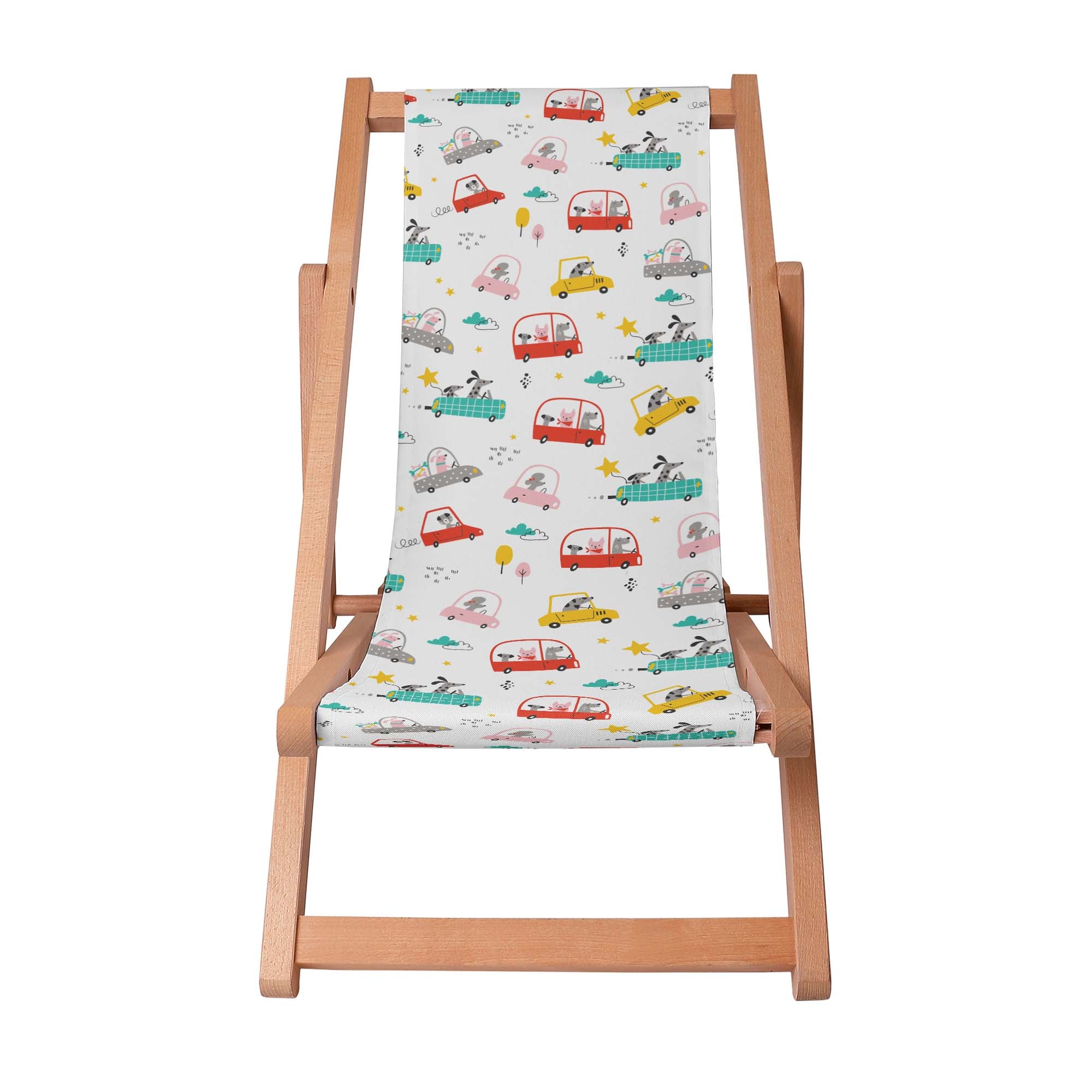 Leżak drewniany Traveling Dogs-S