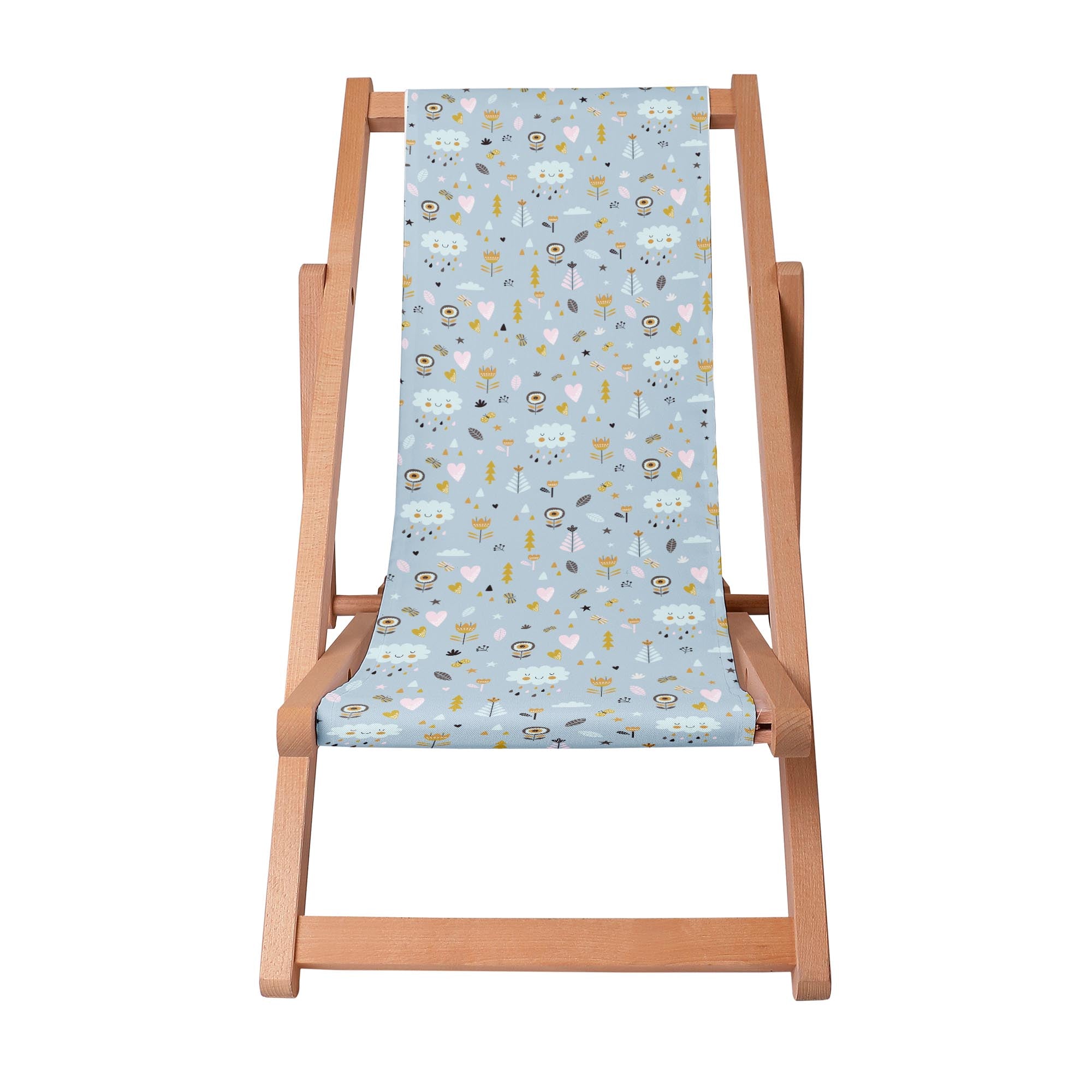 Wooden Deck Chair The Weather is Good-S