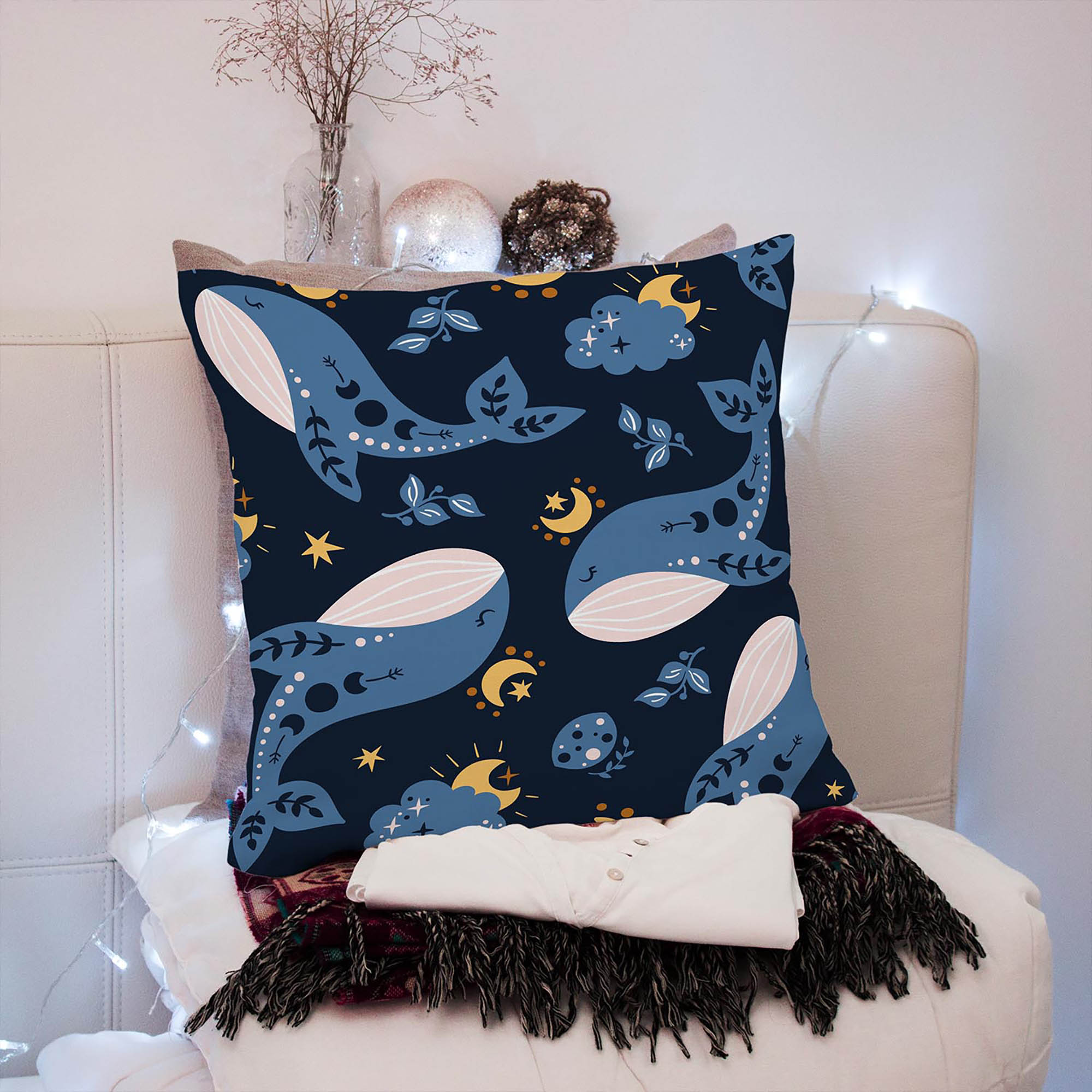 Vankúš Whales