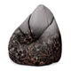 Puf Pearshape Dark Flowers Mystery-S-Velvet