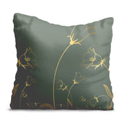 Poduszka Engraving Botanical Pattern-Oxford