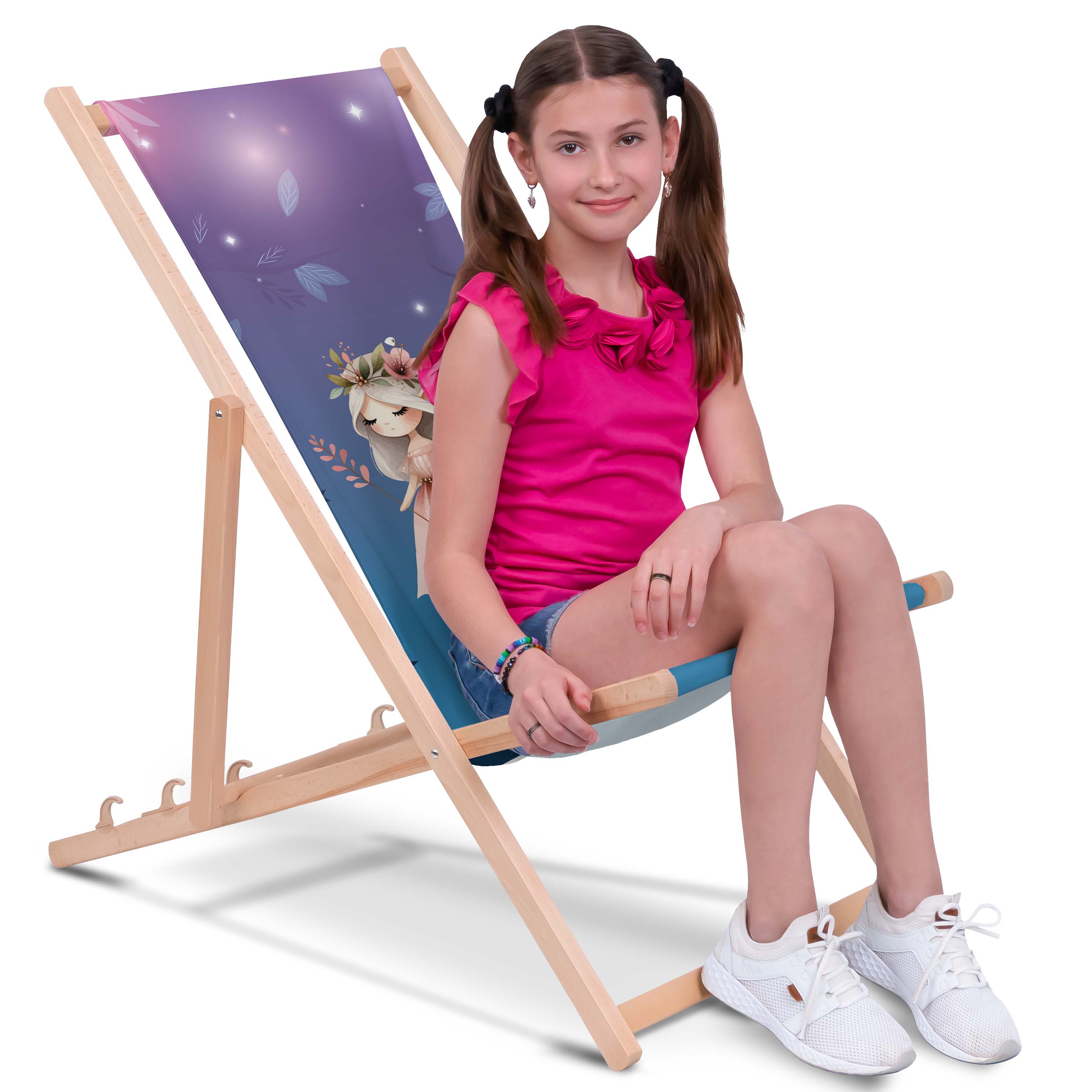 Leżak drewniany Fairy Tale Magic-S