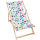 Leżak drewniany Floral Elegance-M