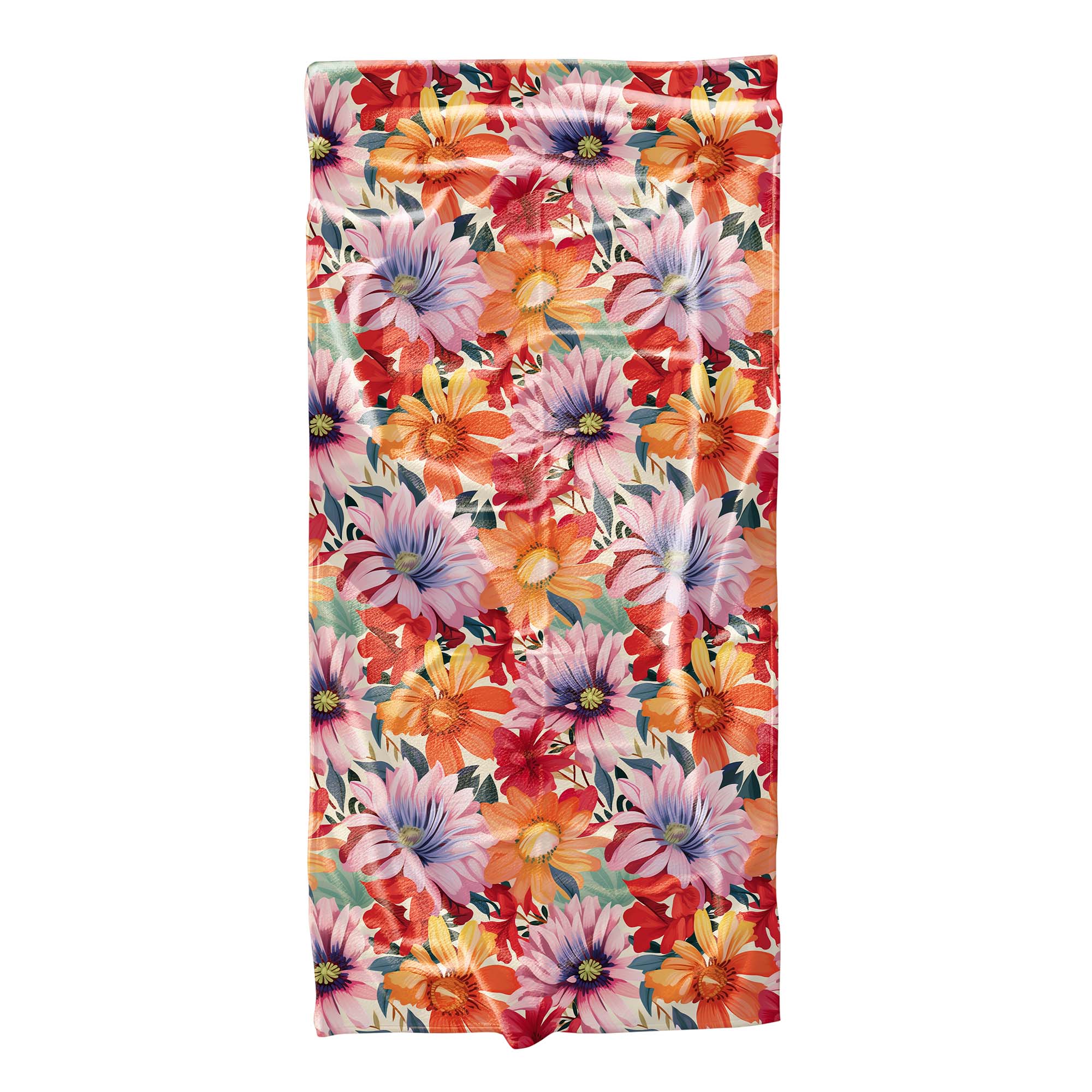 Floral Pattern Towel-70x140 cm