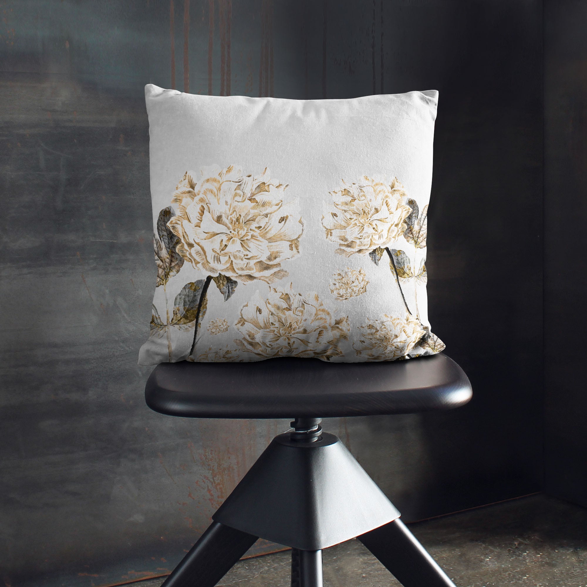 Floral Peony Pillow