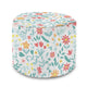 Okrúhly puf podnožka Floral Adventure
