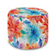 Puf okrągły podnóżek Floral Background-Velvet
