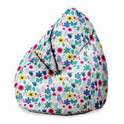 Puf Pearshape Floral Elegance -M-Oxford