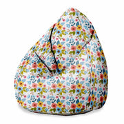 Puf Pearshape Květinová Fantazie