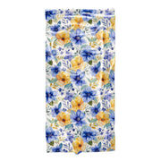 Ręcznik Yellow and Blue Flowers-70x140 cm