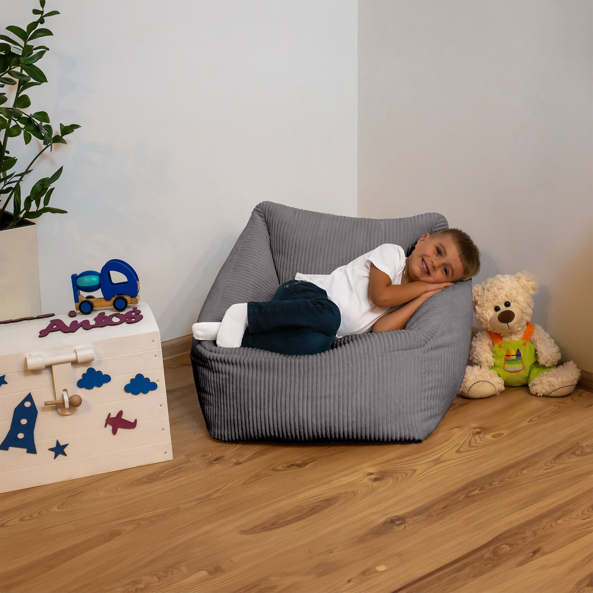 Fotel Dziecięcy Frost Gray