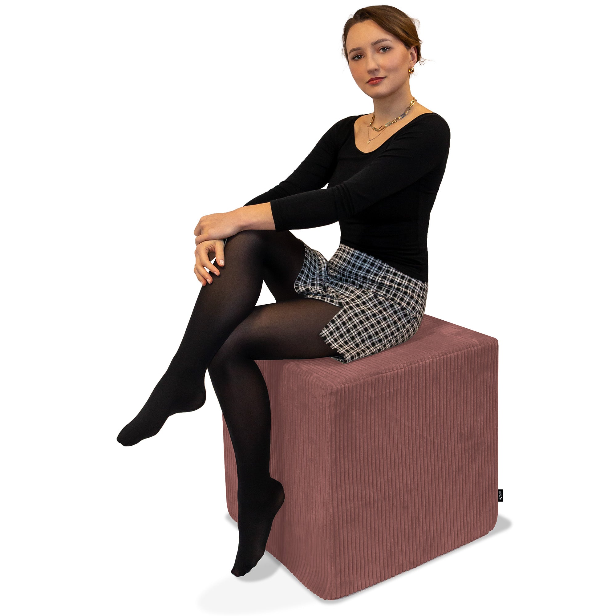 Puf Qubik Ginger Spice-40x40 cm