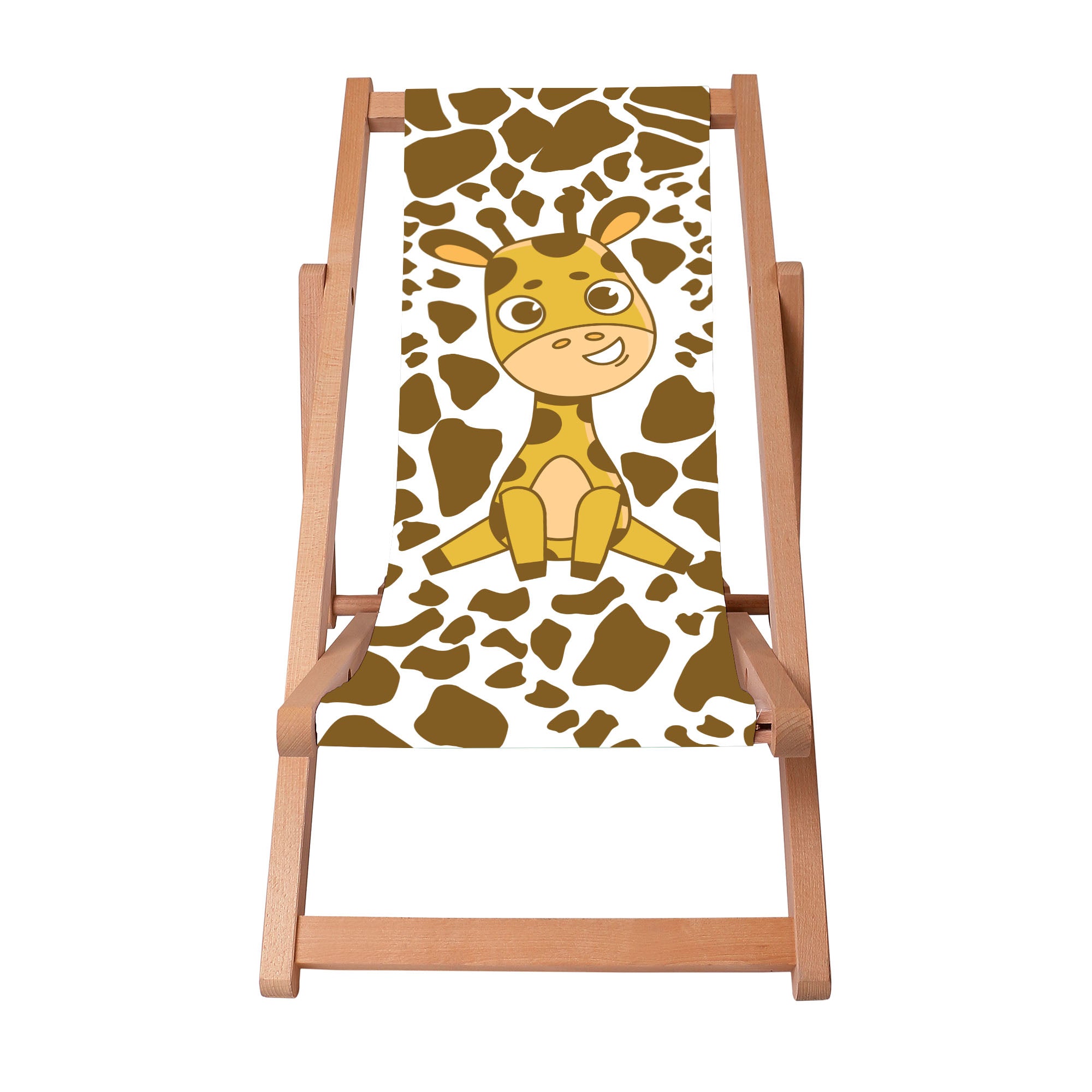 Leżak drewniany Giraffina