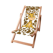 Leżak drewniany Giraffina-S