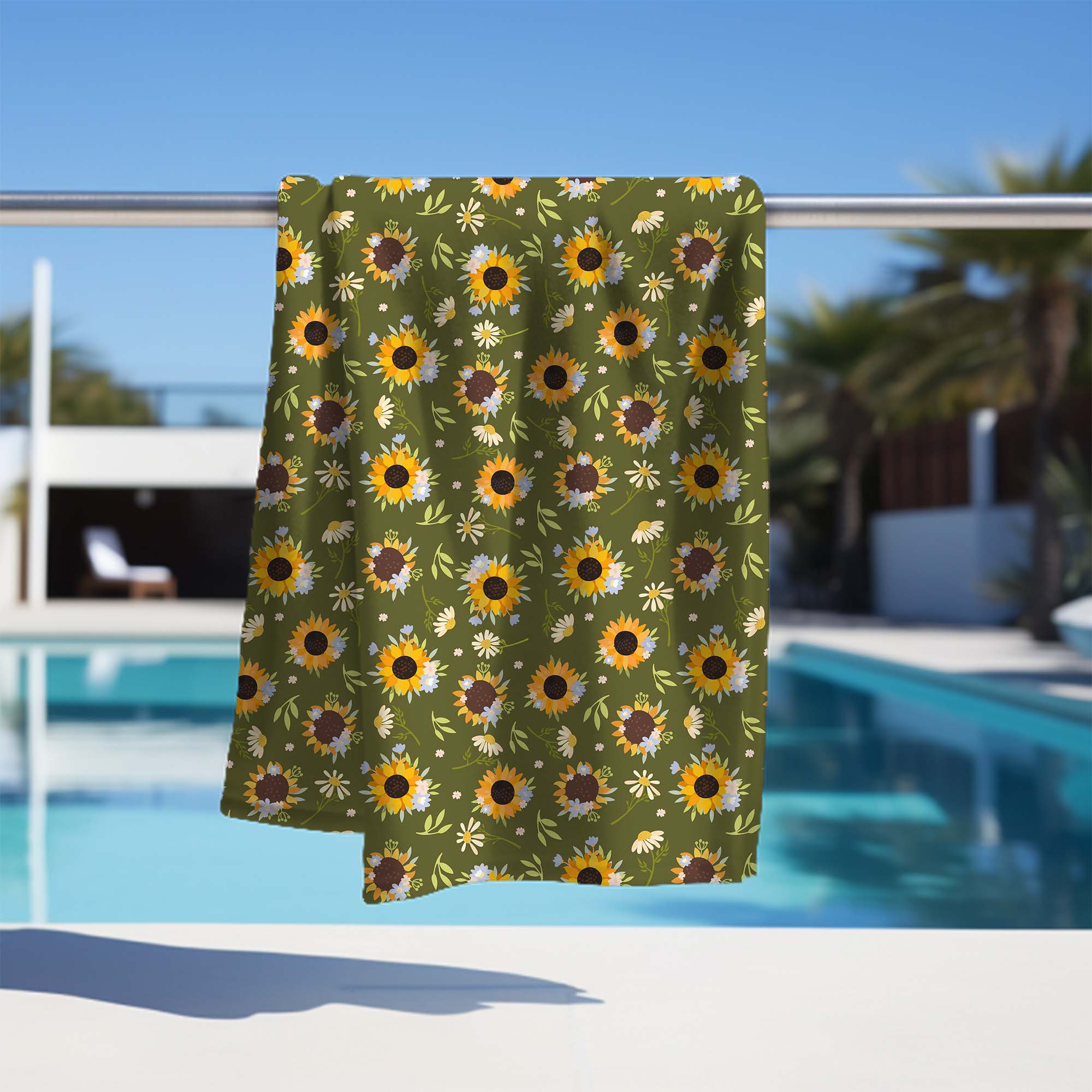 Handtuch Sonnenblumen