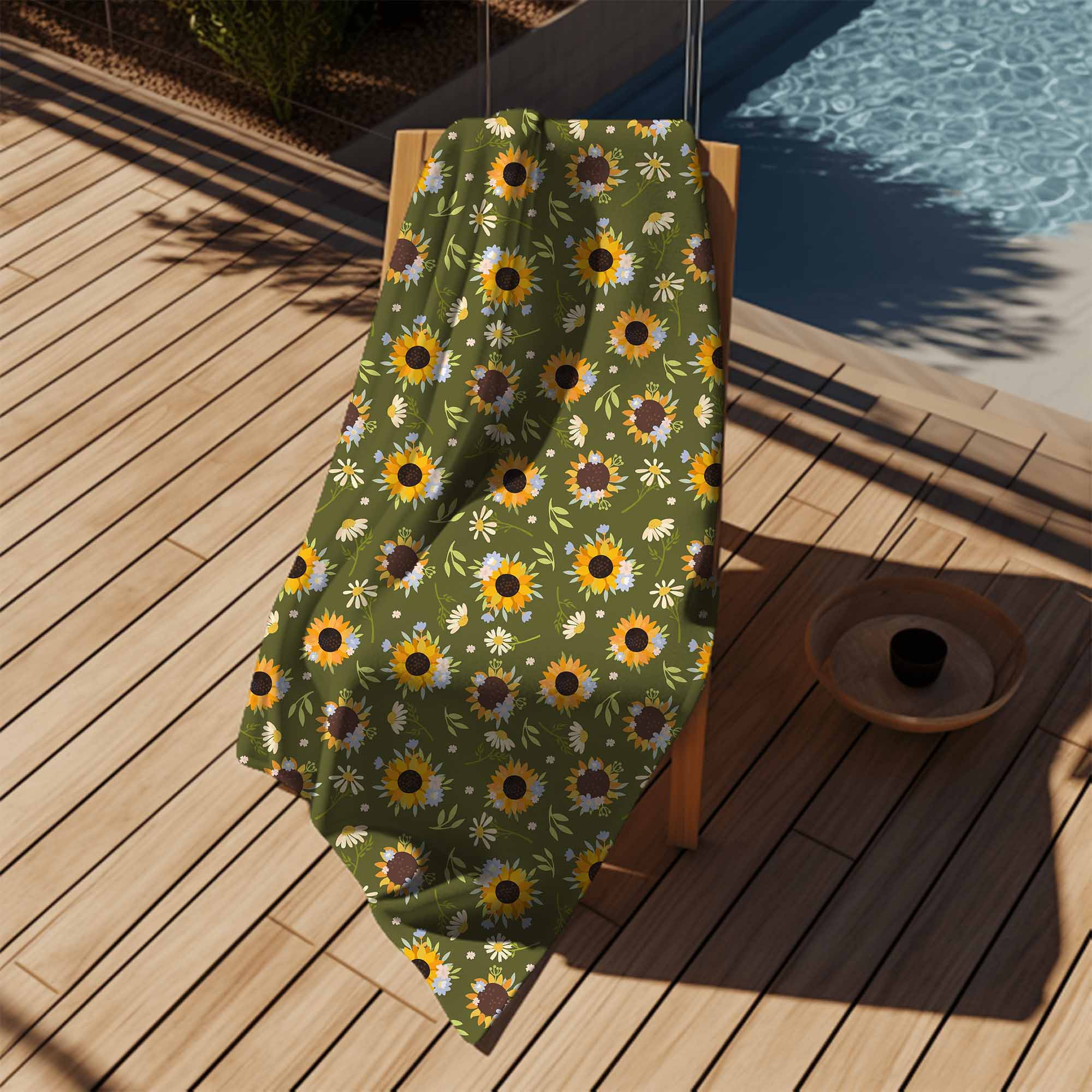 Handtuch Sonnenblumen