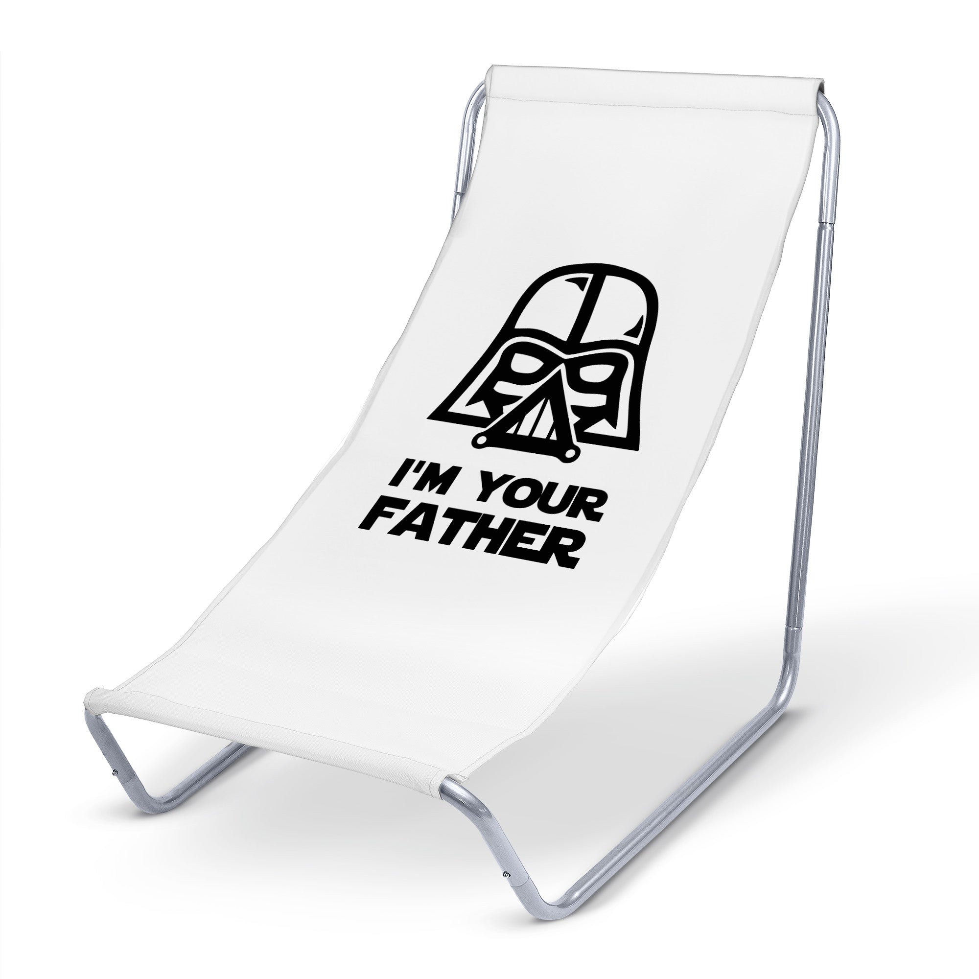 Leżak metalowy I'm your Father White
