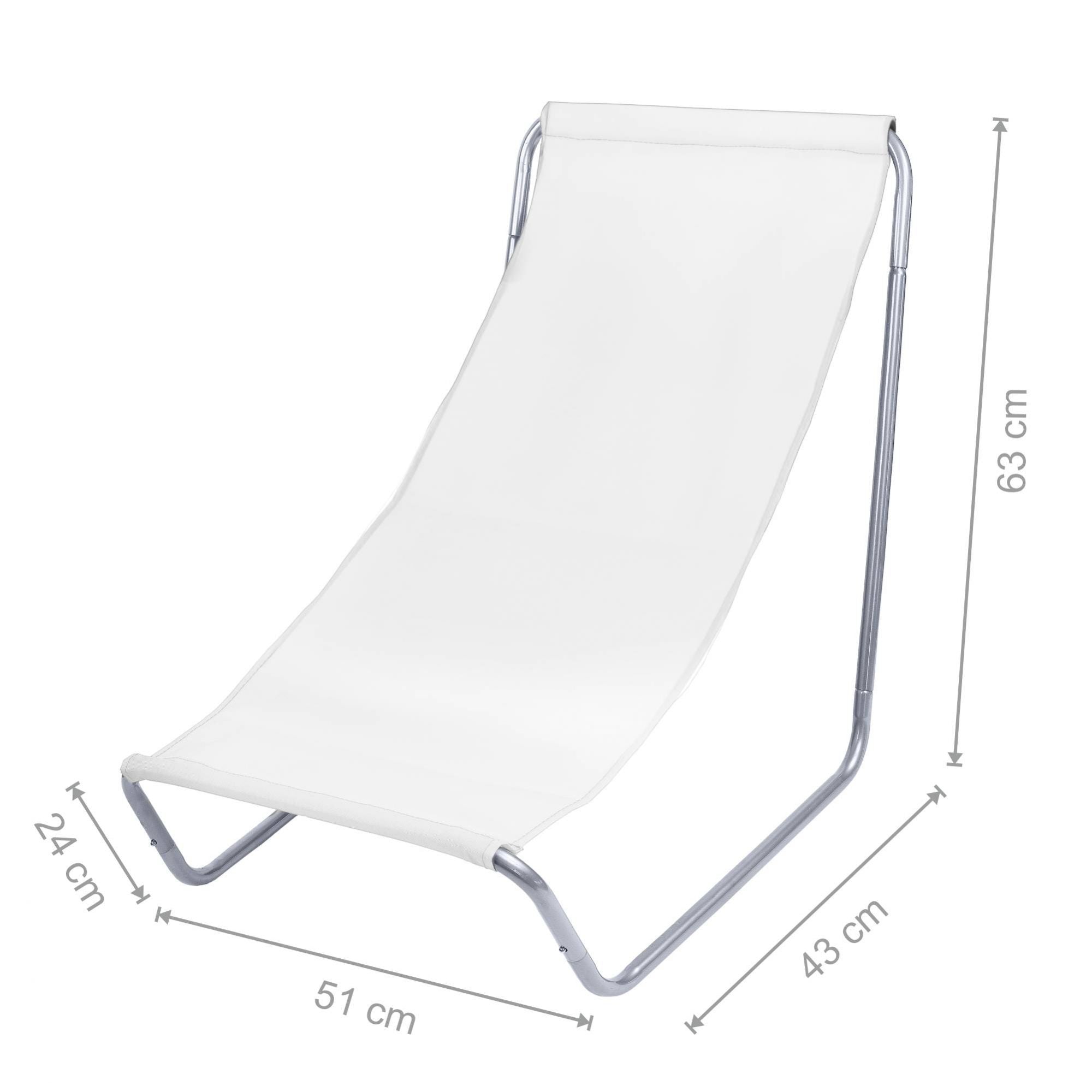 Leżak metalowy Floral Background