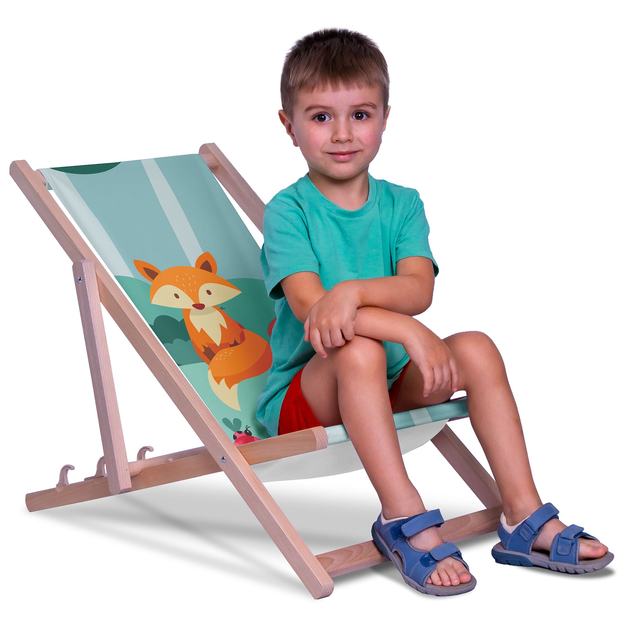 Leżak drewniany Magic Fox-S