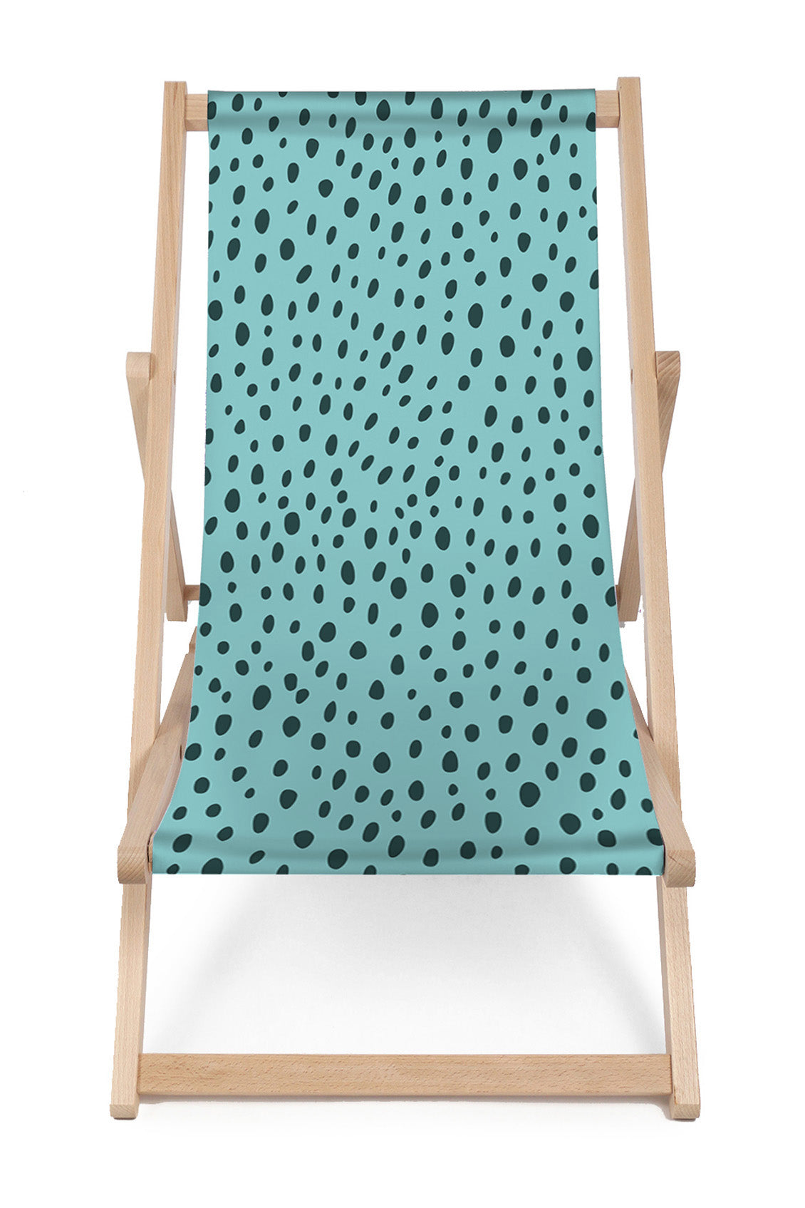 Leżak drewniany Mint Dot