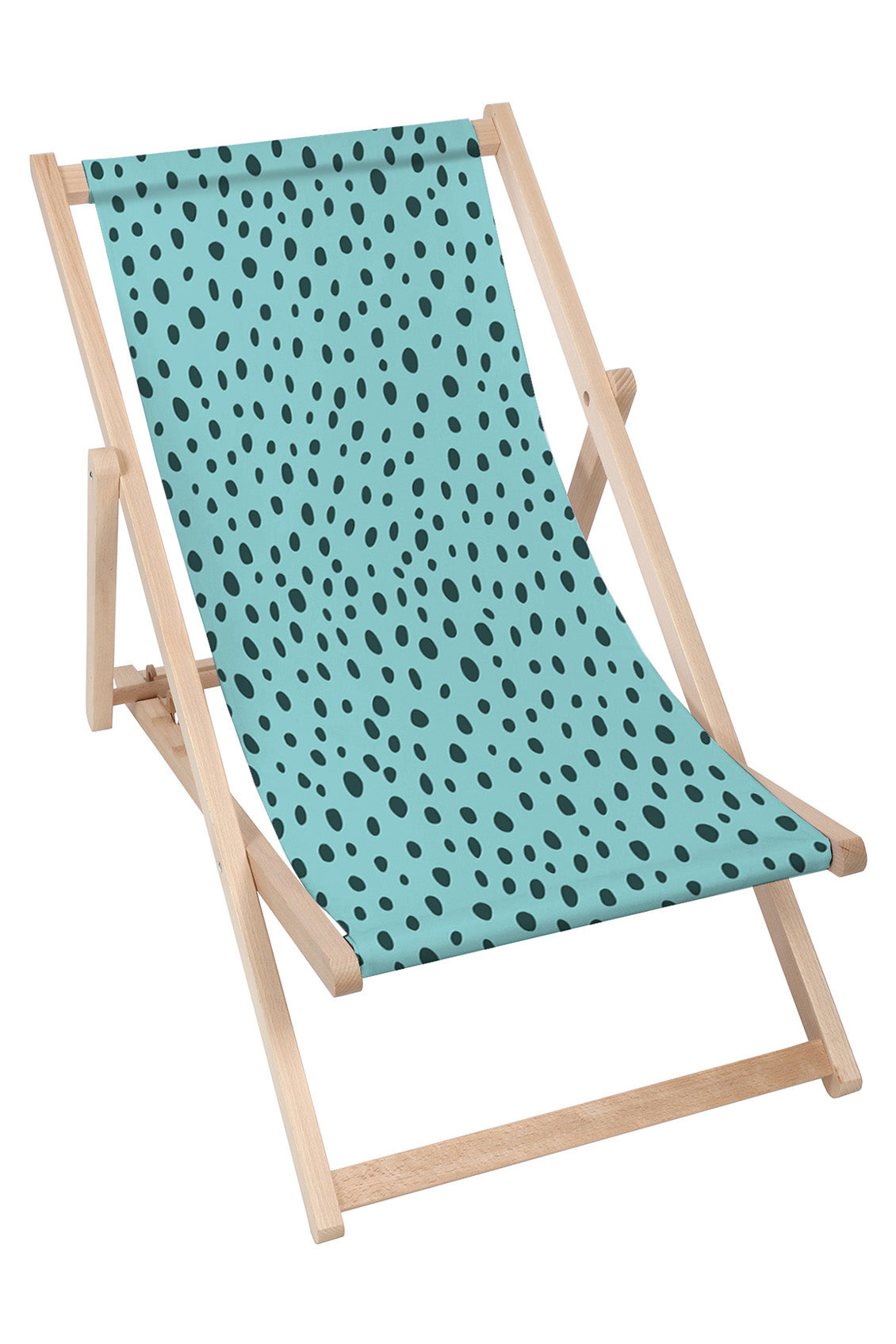 Leżak drewniany Mint Dot