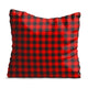 Poduszka Multiple Checkered Christmas Pattern-Velvet