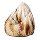 Puf Pearshape Pampas Grass-Velvet
