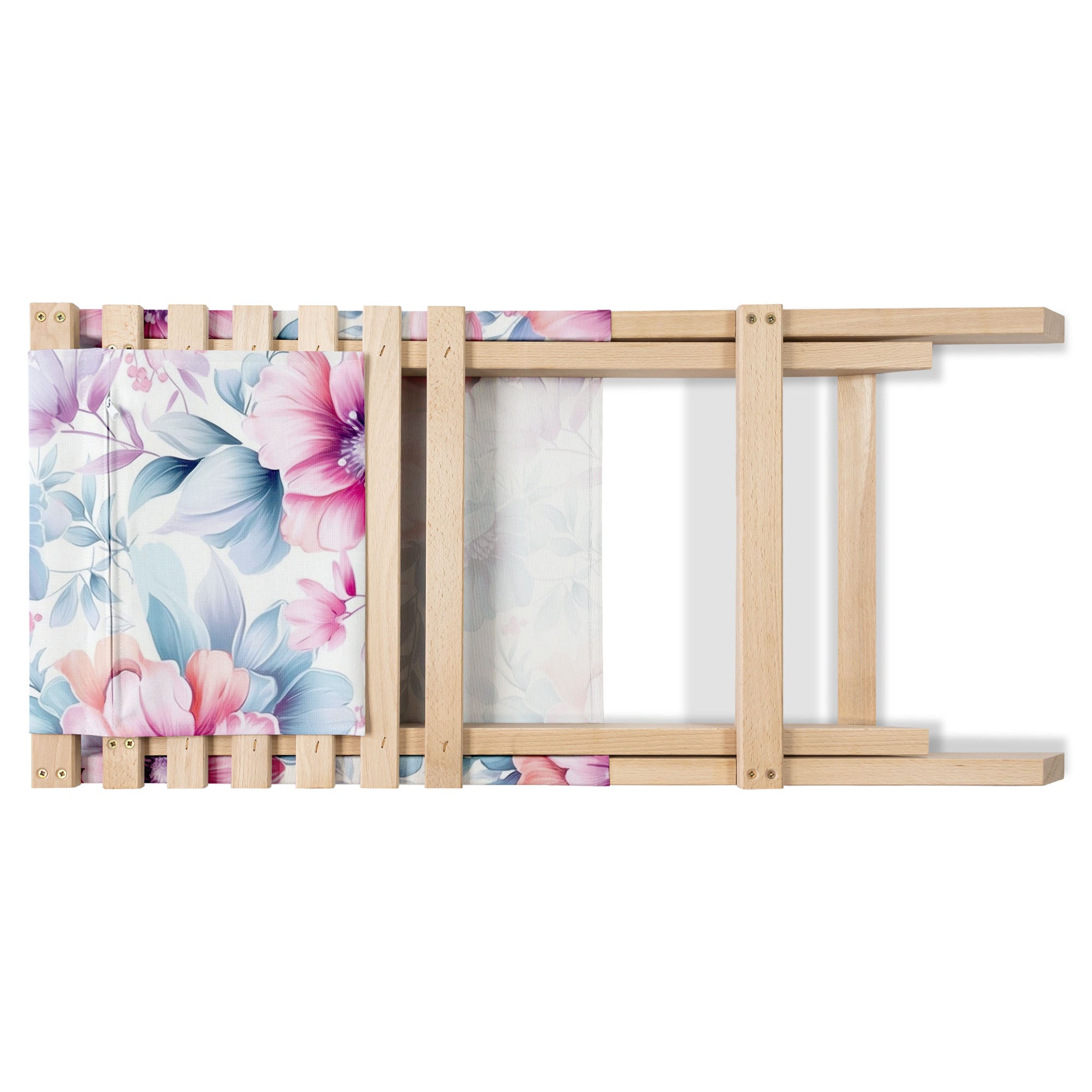 Klappbarer Strandstuhl Pastellblumen