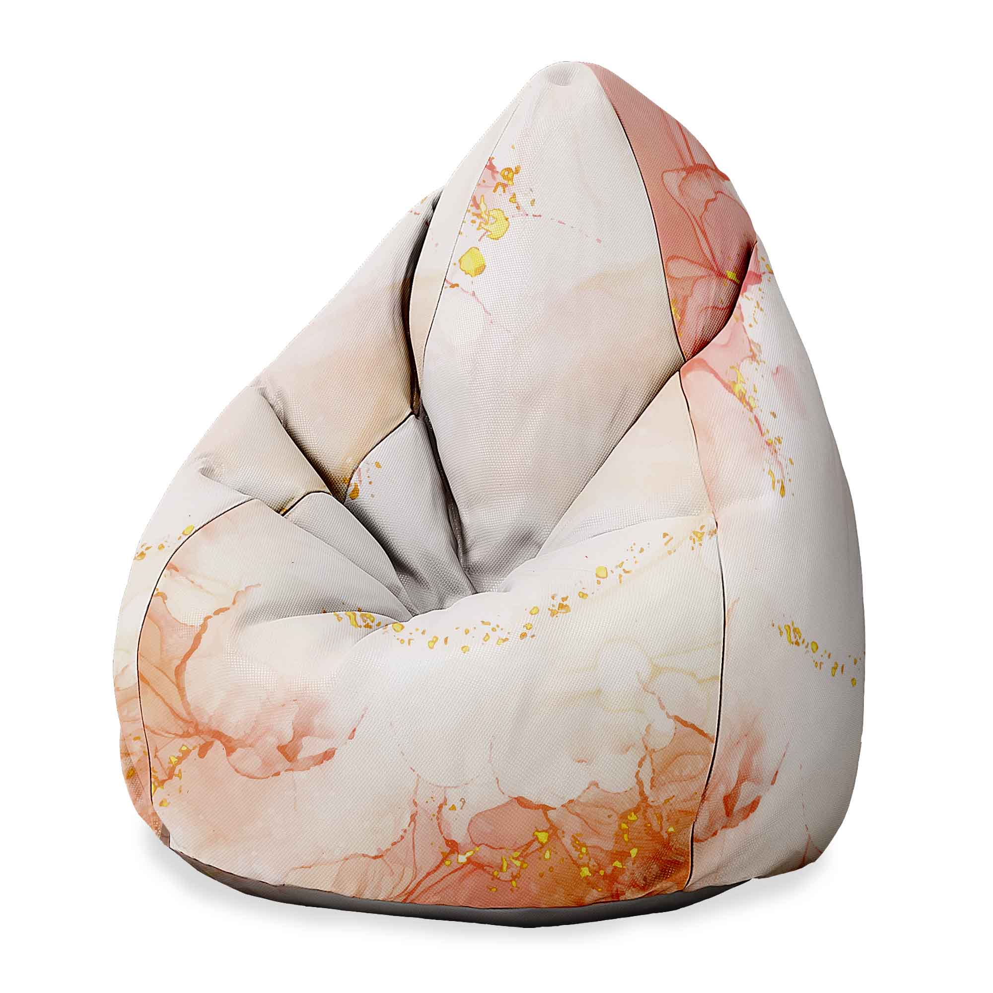 Puf Pearshape Peach Smile-S-Oxford