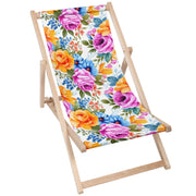 Leżak drewniany Petals in the Sun-S