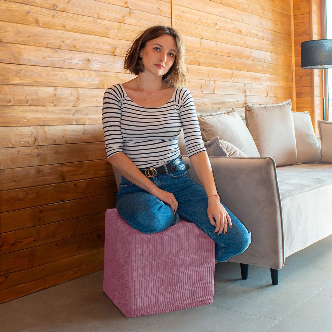 Puf Qubik Plum Smoothie