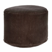 Puf okrągły podnóżek Lincoln Dark Chocolate-S
