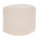 Runder Hocker Fußbank Lincoln Vanilla Ice-S