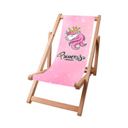 Leżak drewniany Princess Unicorn-S