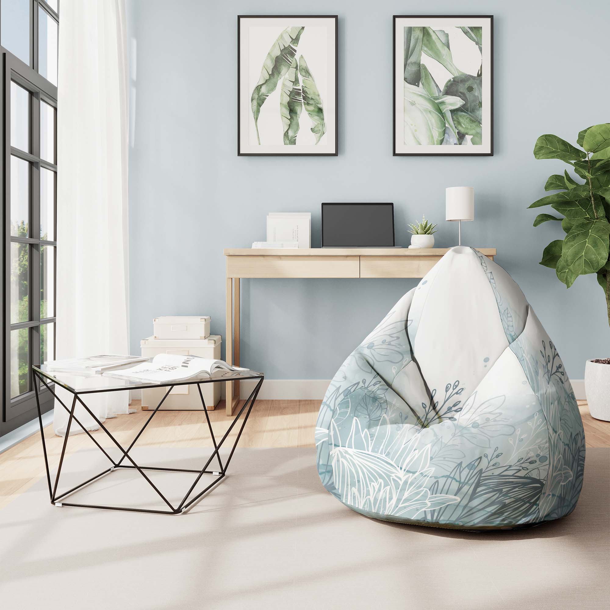 Puf Pearshape Protea Luxury-M-Oxford