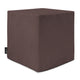 Qubik Roasted Cocoa Pouf-40x40 cm