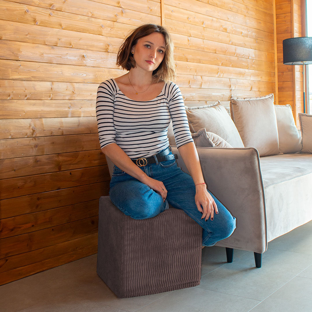 Puf Qubik Roasted Cocoa