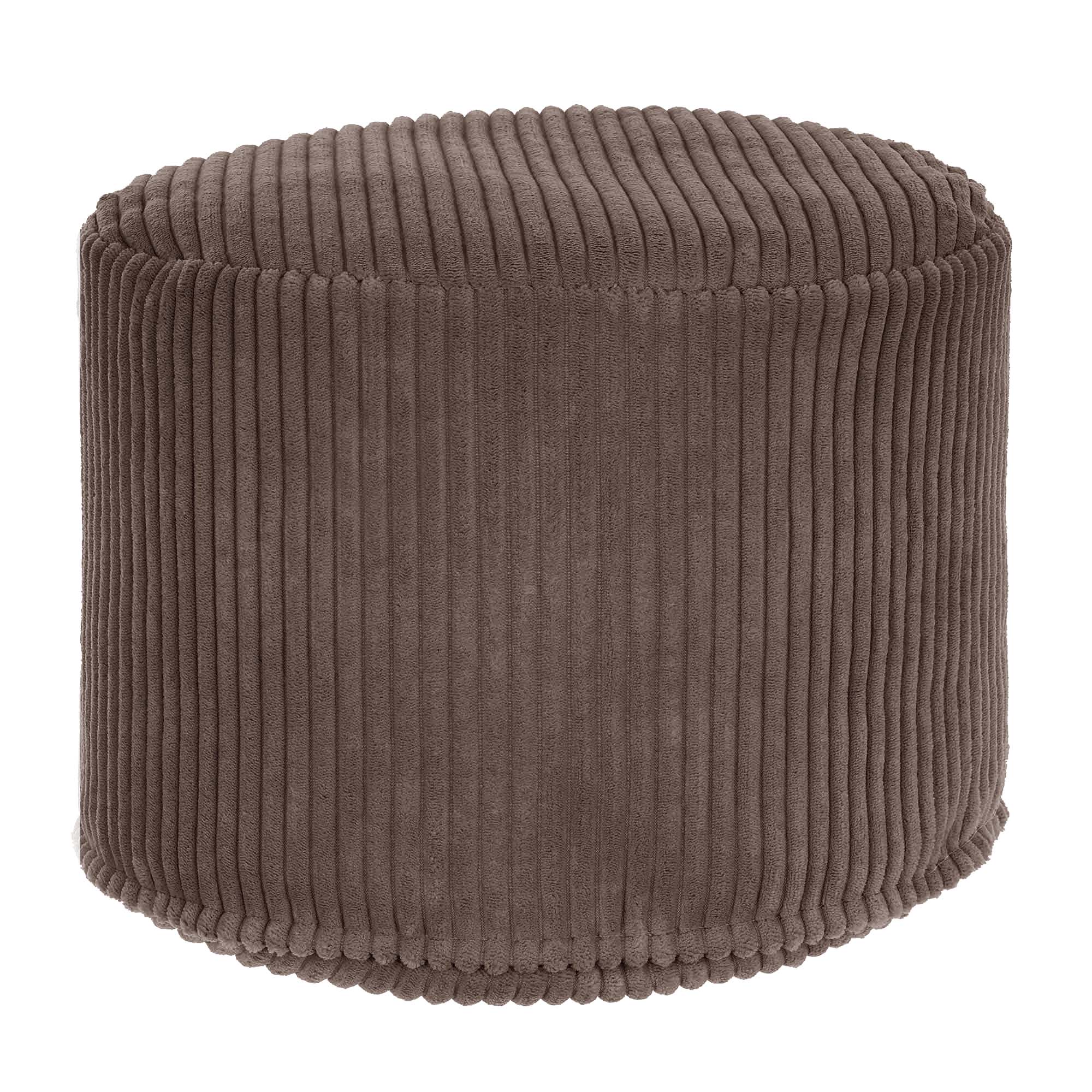 Puf okrągły podnóżek Lincoln Roasted Cocoa