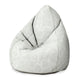Puf Pearshape Scandinavian Green-Velvet