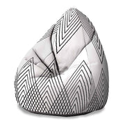Puf Pearshape Silent Skandinávský samet