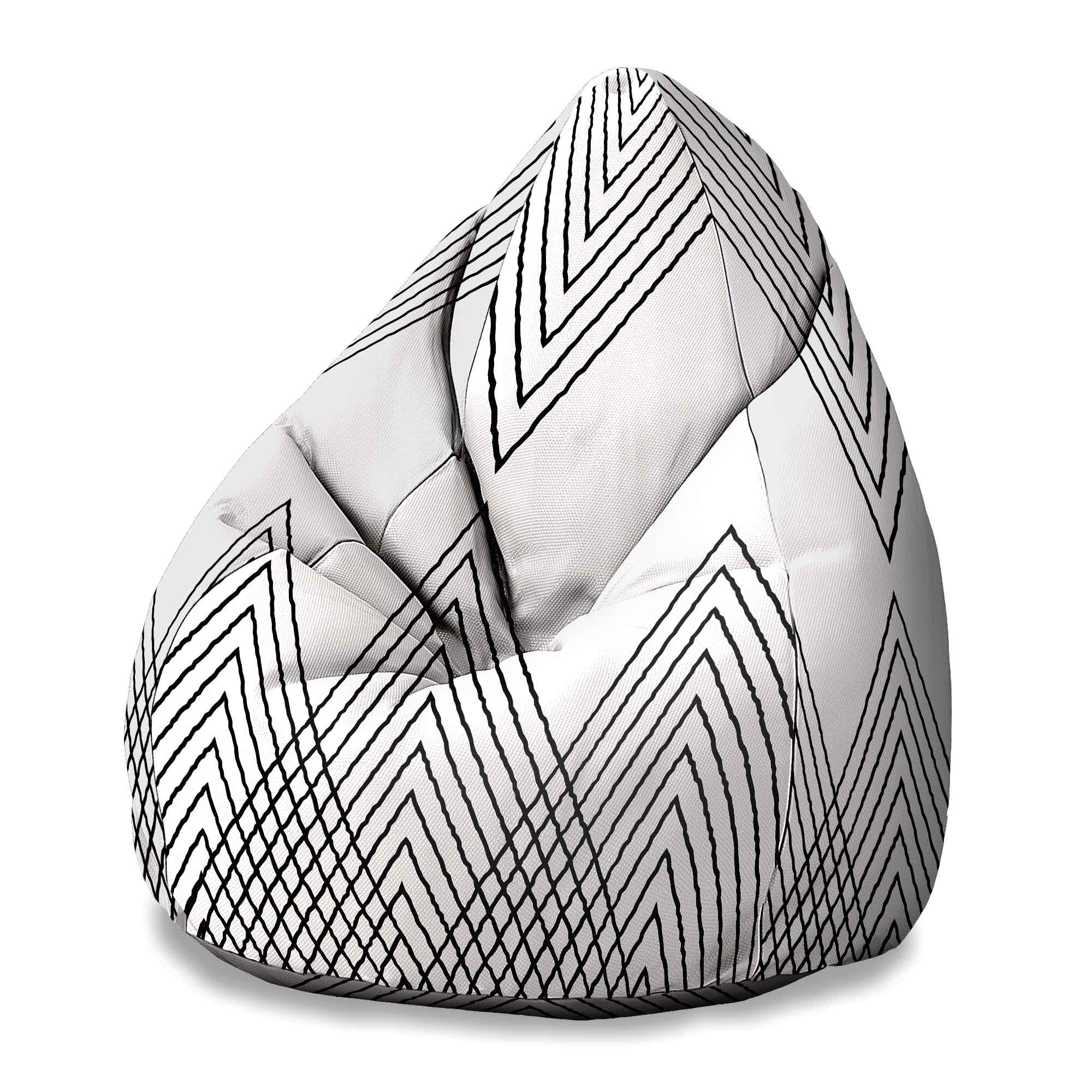 Puf Pearshape Silent Skandinávský samet