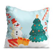 Snowman Candy Panama Pillow