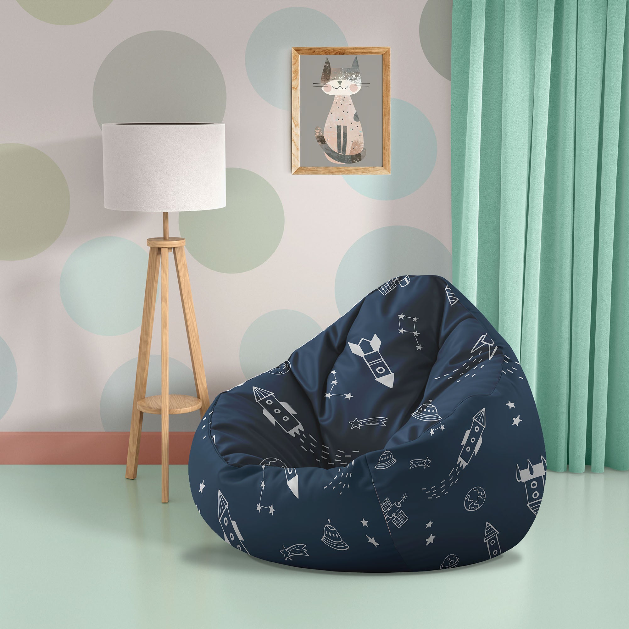 Paradise Pouf Space Adventure-S