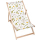 Leżak drewniany Spring Pattern-M