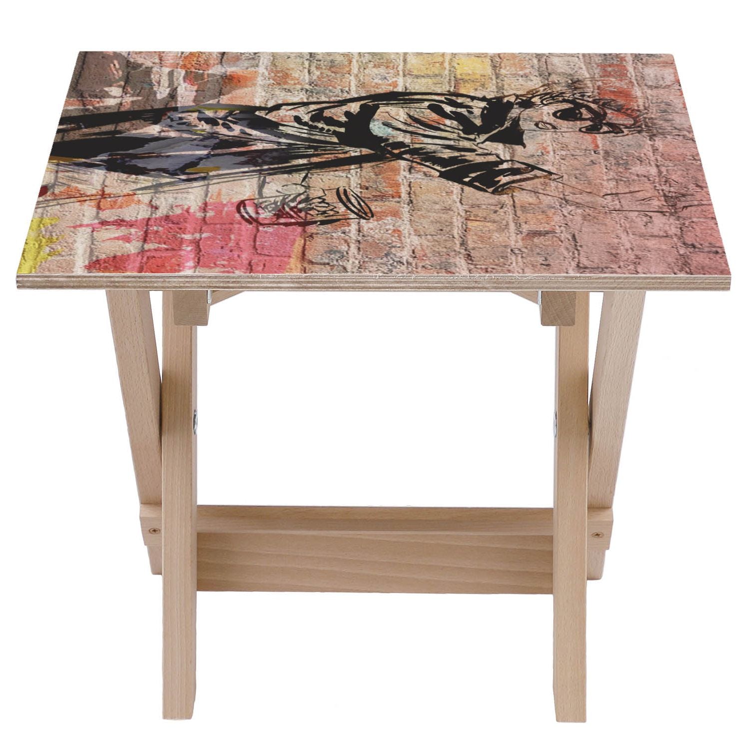 Holztisch Ärger-50x50 CM
