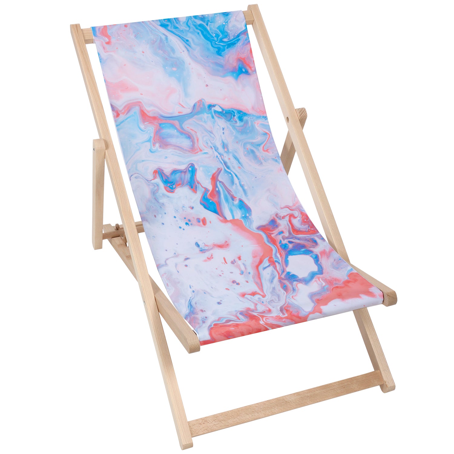 Wooden Table Artistic Painting-50x50 CM