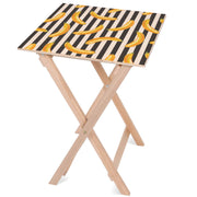 Stolik drewniany Banana Stripes-30x40 CM