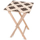 Holztisch Schwarzer Busch-50x50 CM